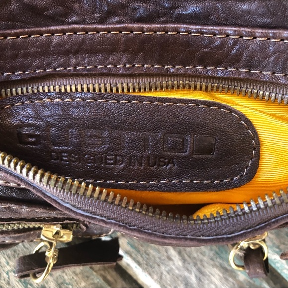 Gustto Leather Wristlet Chocolate Brown - Picture 9 of 9